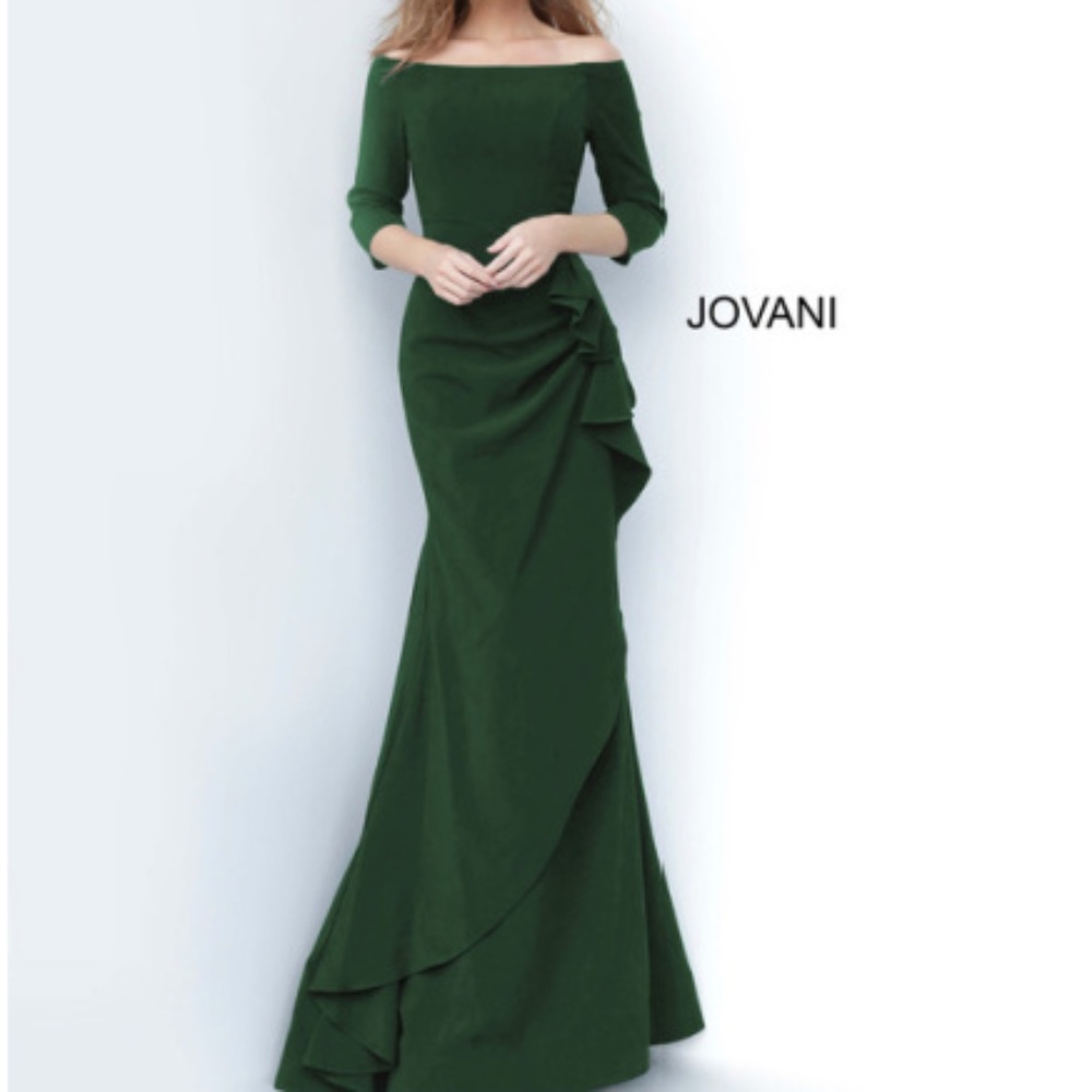 NEVER WORN - JOVANI 00446 OFF SHOULDER DRESS